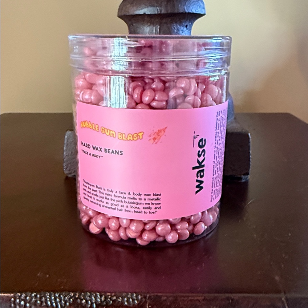 Wakse Bubblegum Blast Hard Wax Beans for Face & Body